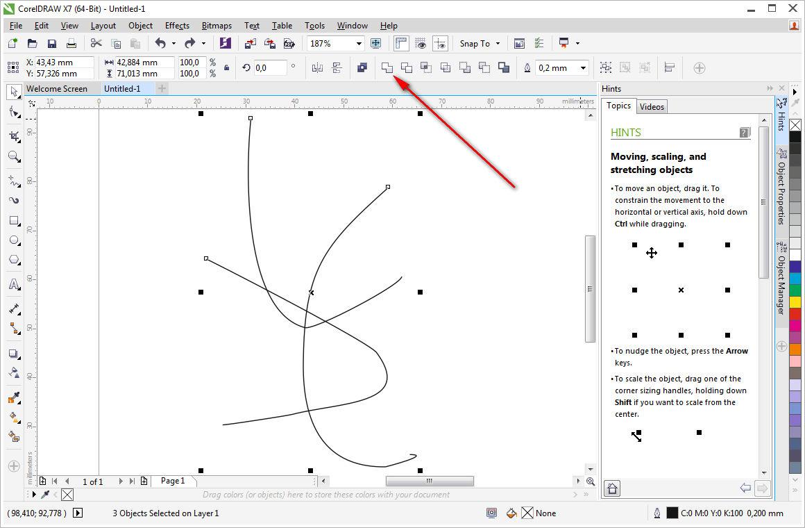 Coreldraw перевести картинку в вектор