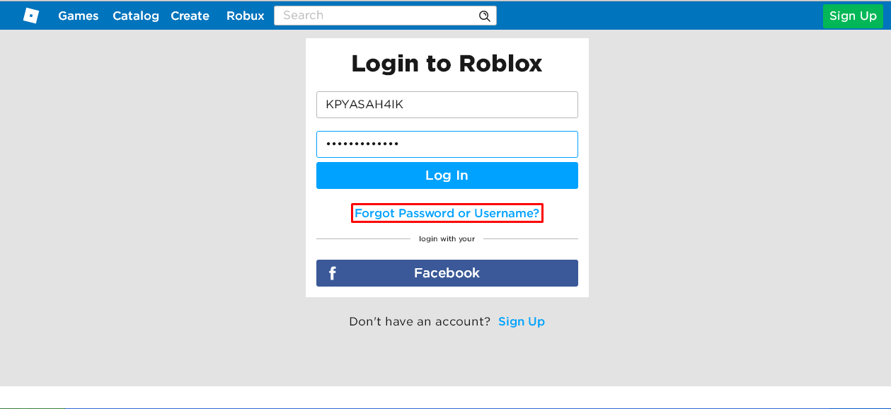 roblox .com / sign up