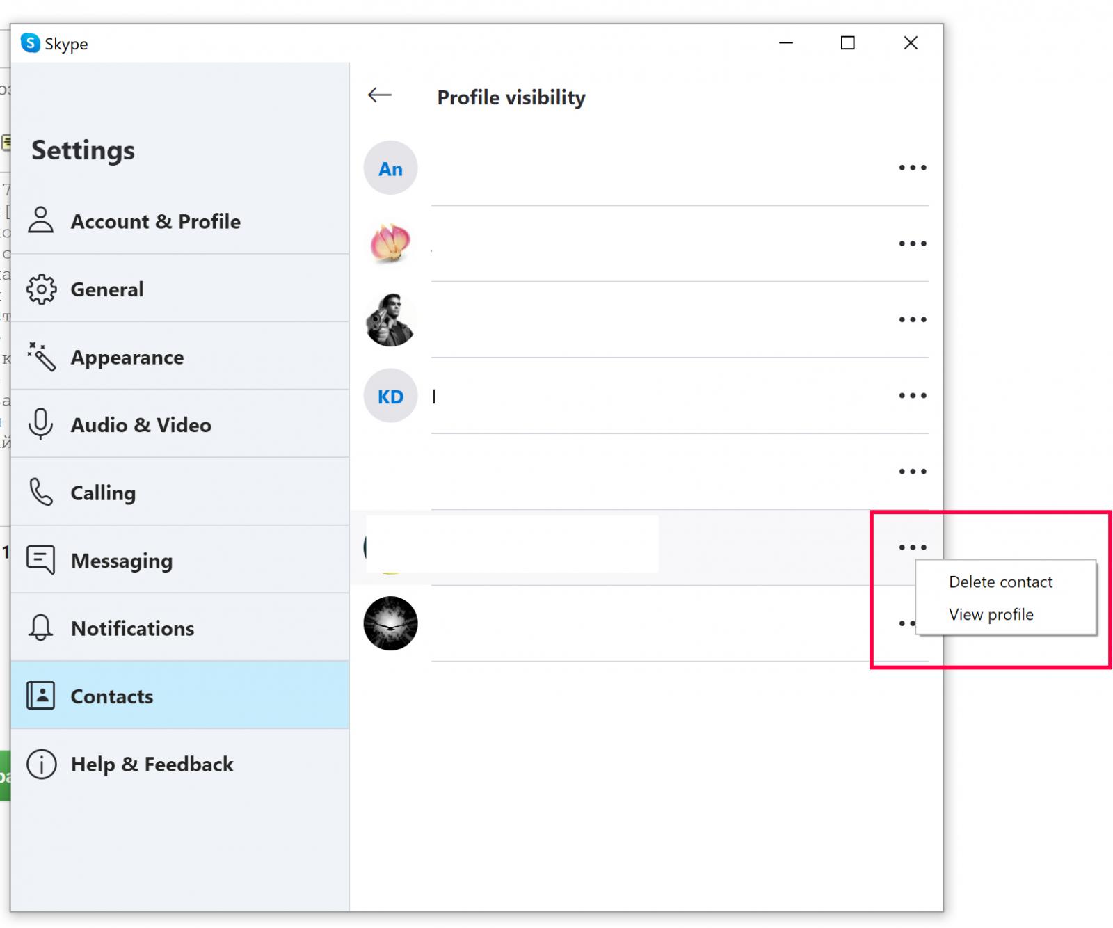 Удаление заблокированных контактов из Скайпа - Форум Skype (Windows)